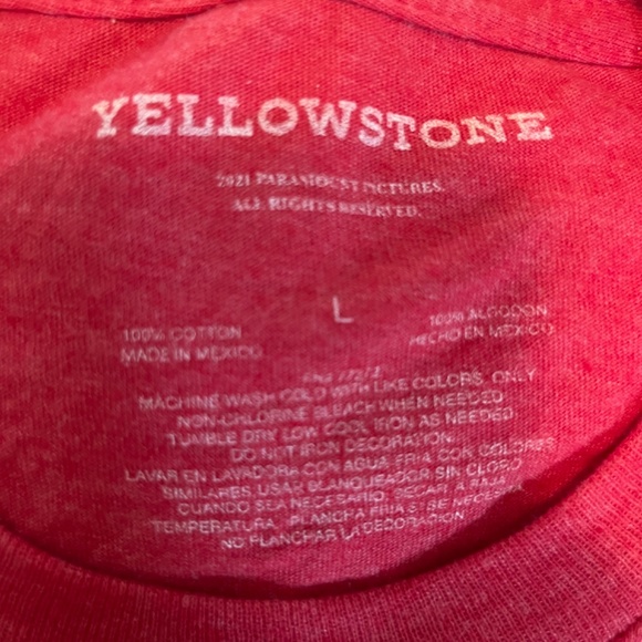 YELLOWSTONE TV Series John Dutton T-shirt Size L NEW - Picture 3 of 4